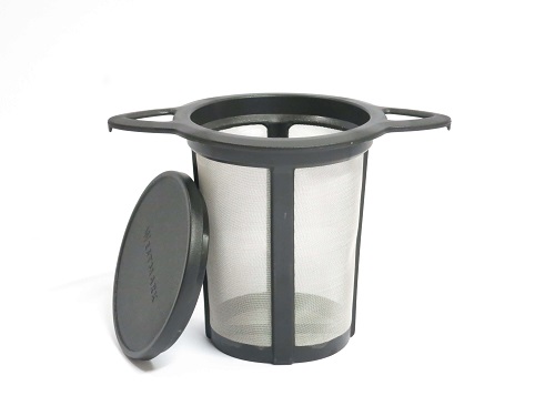 Filtre à thé nylon noir pour mug