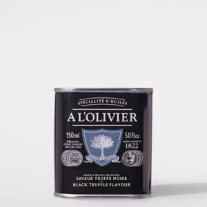 Huile d'Olive Truffe NoireA L'OLIVIER, Huile d'olive truffe noire 150ml