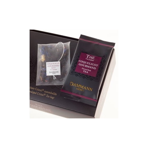 Coquelicot Gourmand, thé noir boite ou sachets – Image 2