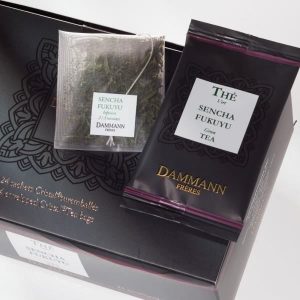 Sencha Fukuyu thé vert boite de 24 sachetsDAMMANN, Sencha Fukuyu thé vert, boite de 24 sachets