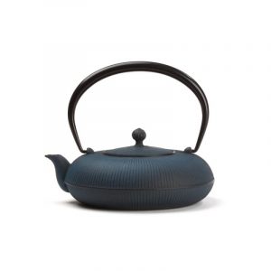 Théière fonte japonaise Shizuka bleue 0,7LThéière fonte japonaise Shizuka bleue 0,7l