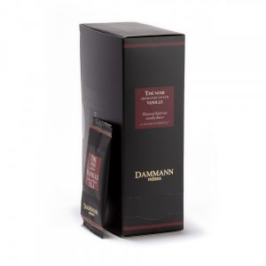 Vanille, thé noir 24 sachets suremballésDAMMANN Vanille, thé noir 24 sachets suremballés