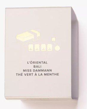 Coffret Jardin Exotique, 4 thés verts + 1 boule à thé – Image 3