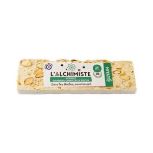 Nougat blanc aux oranges confites et épicesNougat blanc aux oranges confites et épices