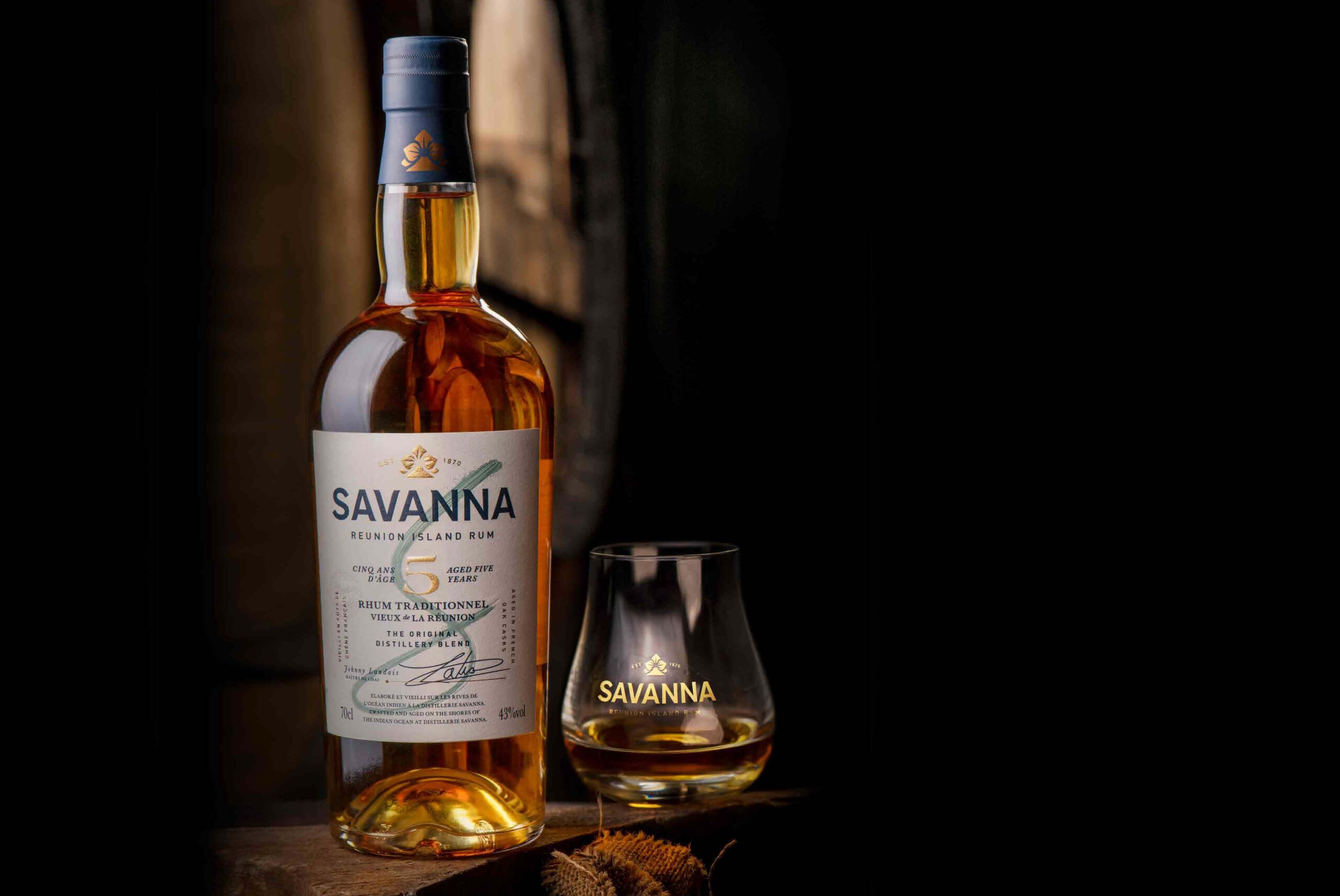 Savanna 5 ans rhum Ile de la Réunion