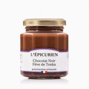 Pâte à tartiner Chocolat Noir Fève de TonkaL'ÉPICURIEN, Pâte à tartiner chocolat noir Fève de Tonka