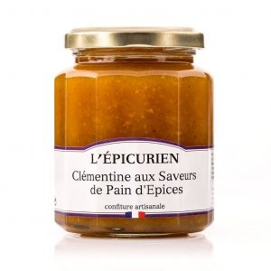 Confiture Clémentine aux Saveurs de Pain d'EpicesL'EPICURIEN, confiture Clémentine aux saveurs de pain d'épices