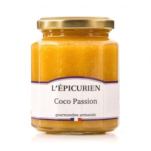 Confiture Passion CocoL'ÉPICURIEN, Confiture artisanale Coco Passion
