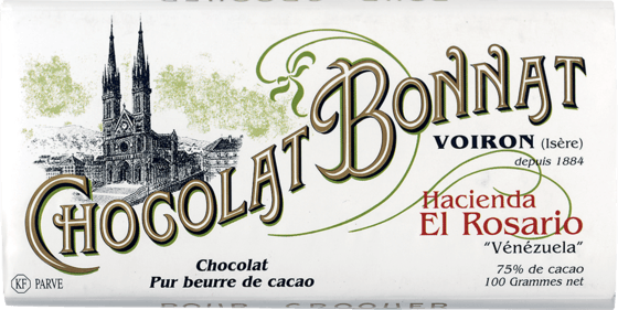 Tablette Chocolat noir, Hacienda El Rosario