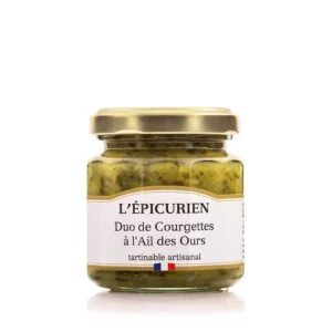 Duo de Courgettes à l'Ail des Ours, tartinableL'ÉPICURIEN, Duo de Courgettes à l'Ail des Ours