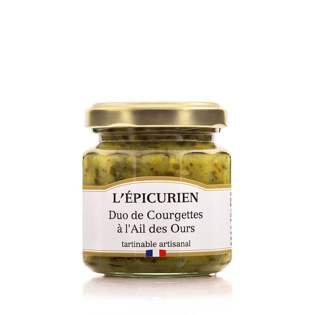 L'ÉPICURIEN, Duo de Courgettes à l'Ail des Ours