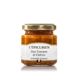 Duo Tomates et Chèvre tartinableL'ÉPICURIEN, Duo Tomates et Chèvre, tartinable