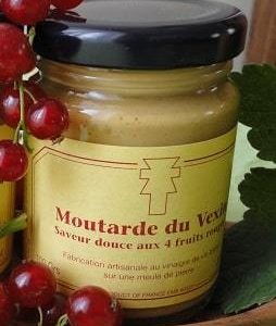 Moutarde du Vexin aux 4 Fruits rougesLa ferme de la Distillerie: Moutarde du Vexin 4 Fruits rouges