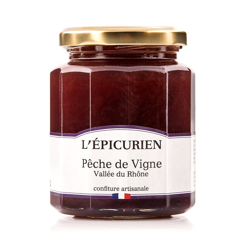 L'ÉPICURIEN, Confiture Pêche de Vigne