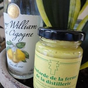 Moutarde du Vexin à l'Alcool de Poire WilliamsLa Ferme de la Distillerie Moutarde du Vexin à l'Alcool de Poire