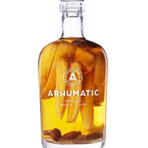 ARHUMATIC CRIOLLO Banane Cacao, rhum arrangé 29%ARHUMATIC CRIOLLO Banane-Cacao, rhum arrangé 29%