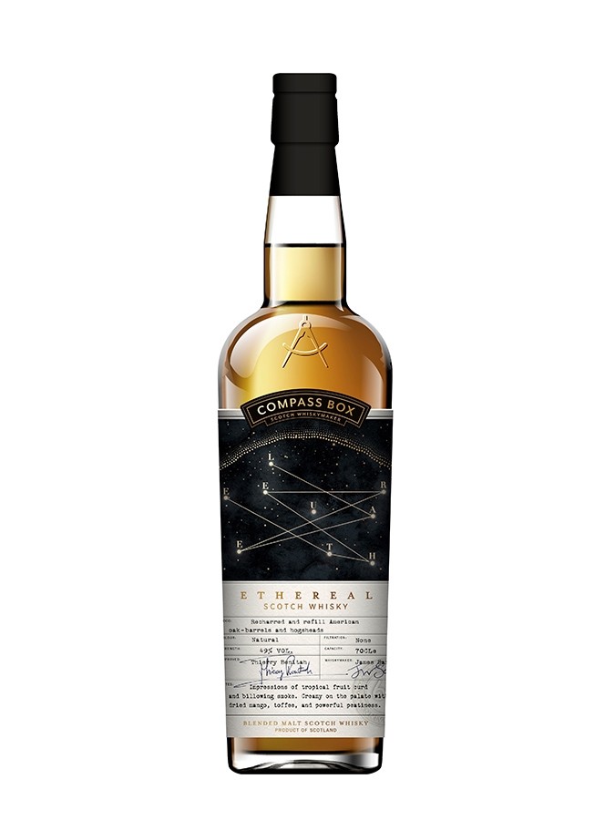 ETHEREAL Conquête, blended whisky Compass Box 49%