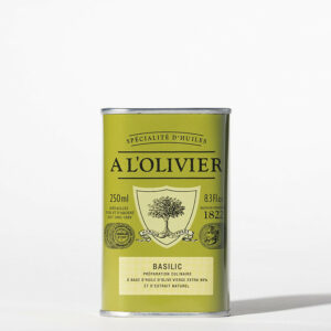 Huile d'Olive Basilic BioA l'OLIVIER Huile d'Olive Basilic Bio 250ml
