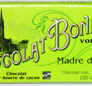 Tablette Chocolat noir Madre de DiosChocolat BONNAT, Madre de Dios