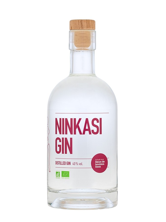 Ninkasi gin bio à la fleur de houblon , France