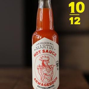 Sauce piment ARMAGEDDON (100ml)Maison MARTIN, Sauce piment ARMAGEDDON (100ml)