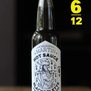 Sauce piment BLACKBELETTE (100ml)Maison MARTIN, Sauce piment BLACKBELETTE (100ml)
