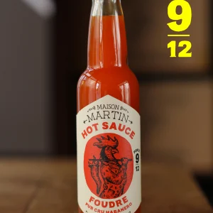 Sauce piment FOUDRE (100ml)Maison MARTIN, Sauce piment FOUDRE (100ml)
