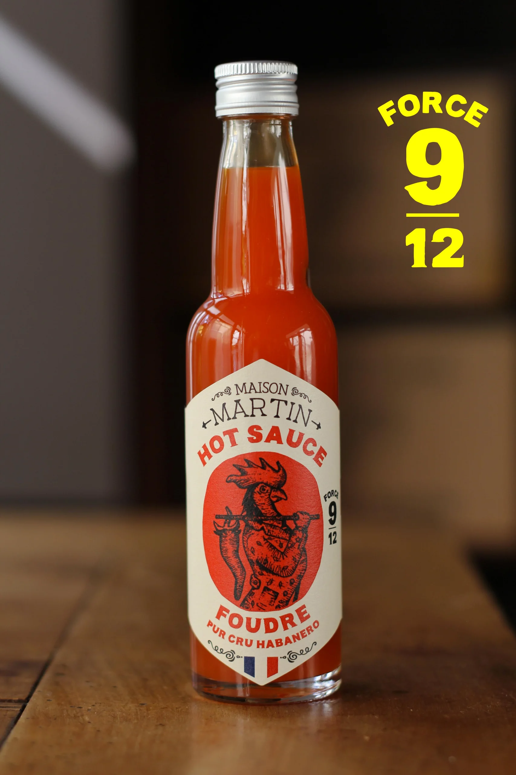 Maison MARTIN, Sauce piment FOUDRE (100ml)