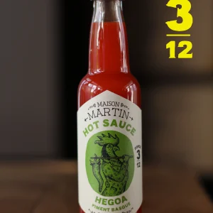 Sauce piment HEGOA (100ml)Maison MARTIN, Sauce piment Hegoa (100ml)