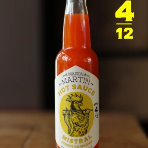 Sauce piment MISTRAL (100ml)Maison MARTIN, sauce piment Mistral, aux fines herbes