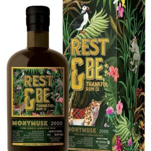 REST & BE THANKFUL 2000, Monymusk MMW, Rhum 62%REST & BE THANKFUL 2000, Monymusk MMW, Rhum 62%