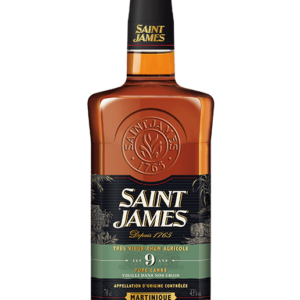 SAINT JAMES très vieux rhum agricole 9 ans, 43%SAINT JAMES très vieux rhum agricole 9 ans, 43%