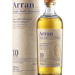 ARRAN 10 ans, single malt whisky 46%, EcosseArran 10 ans, single malt whisky Ecosse, 46%