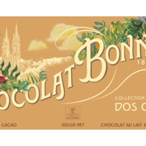 Tablette Chocolat au lait Dos CielosBONNAT, tablette de chocolat au lait Dos Cielos
