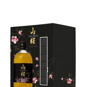 YAMAZAKURA blend 50 cl Coffret  + pierrescoffret whisky japonais Yamazakura + pierres à whisky