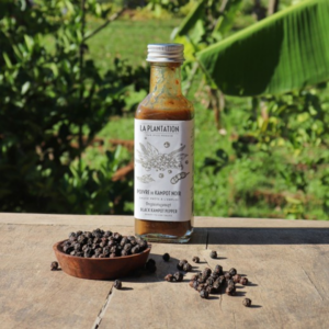 Sauce au Poivre de Kampot noir (100ml)LA PLANTATION Sauce au Poivre de Kampot noir (100ml)