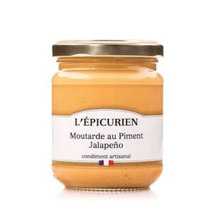 Moutarde au Piment JalapenoL'ÉPICURIEN, Moutarde au Piment Jalapeno