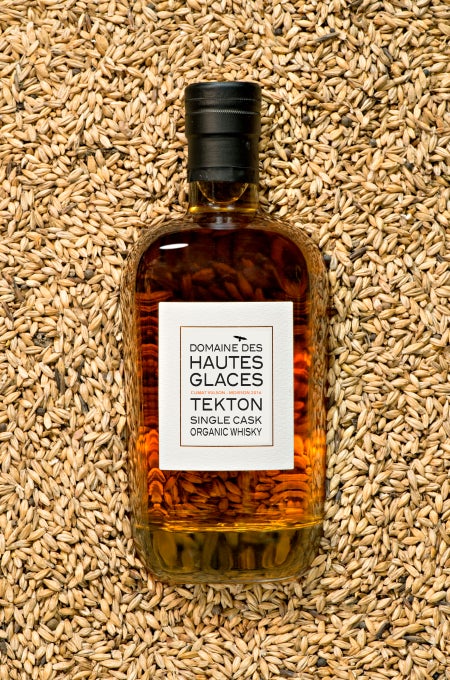 Domaine des Hautes Glaces, TEKTON single cask organic whisky 53%