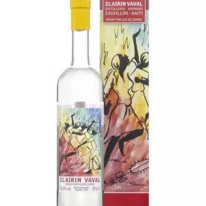 CLAIRIN 2022 VAVAL, Rhum 53.5% HaïtiClairin Vaval 2022 rhum 53,5%, Haïti