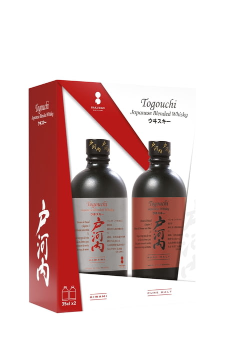 TOGOUCHI Coffret duo Pure Malt (2x35cl) whisky 40%