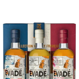 ÉVADÉ Coffret Trilogie, single malt whiskys français (3X20cl)Evadé coffret trilogie single malt whisky