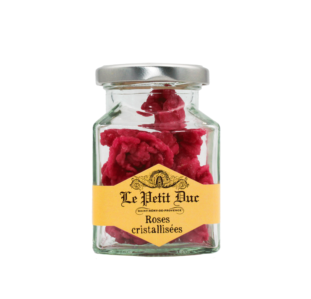 Roses entières cristallisées