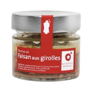Terrine de Faisan aux GirollesSur le Sentier des Bergers, Terrine de faisan aux girolles, 130g