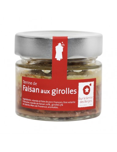 Sur le Sentier des Bergers, Terrine de faisan aux girolles, 130g