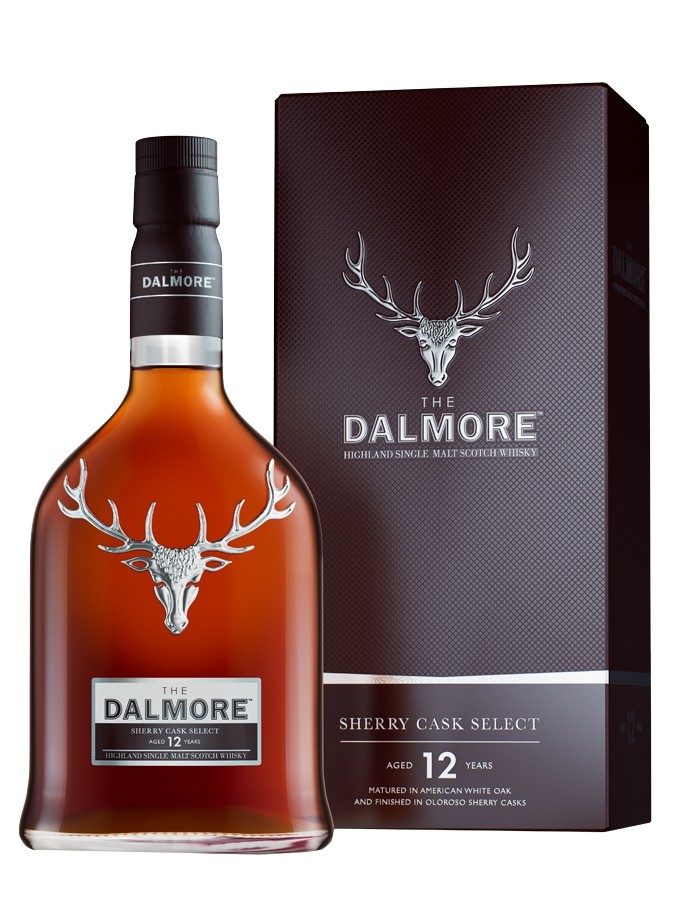 DALMORE, sherry cask select 43% whisky Ecosse