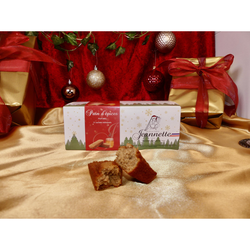 JEANNETTE, pains d'épice boîte de 12