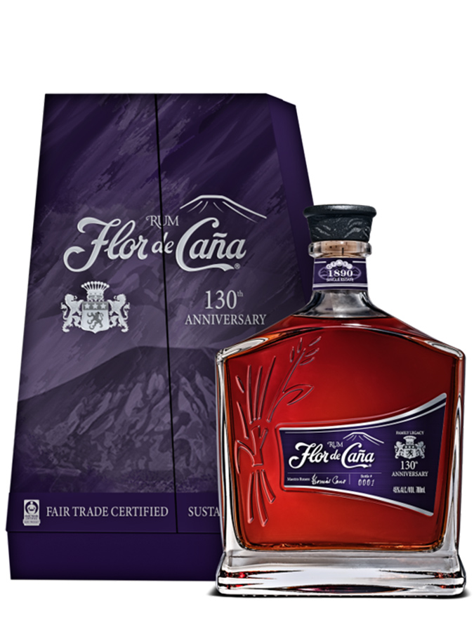 FLOR DE CANA, Rhum 130th anniversary 45%