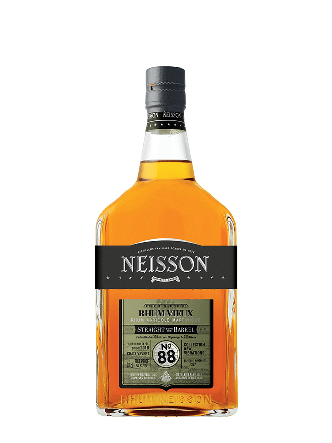 NEISSON 2018 Rhum Straight from the Barrel fût n°88 Vevert 54,6%