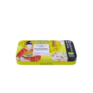 Genmaicha thé vert Bio, boite de 10 sachetsGenmaicha thé vert Bio, boite de 10 sachets