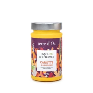 Tisane de légumes Bio, carotte et gingembreTisane de légumes Bio, carotte et gingembre